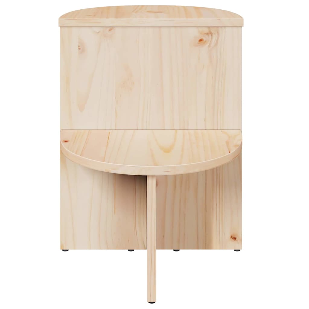 Kaffebord Naturlig 50 x 40 x 50 cm Heltre furu