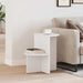 Kaffebord Hvit 50 x 40 x 50 cm Heltre furu