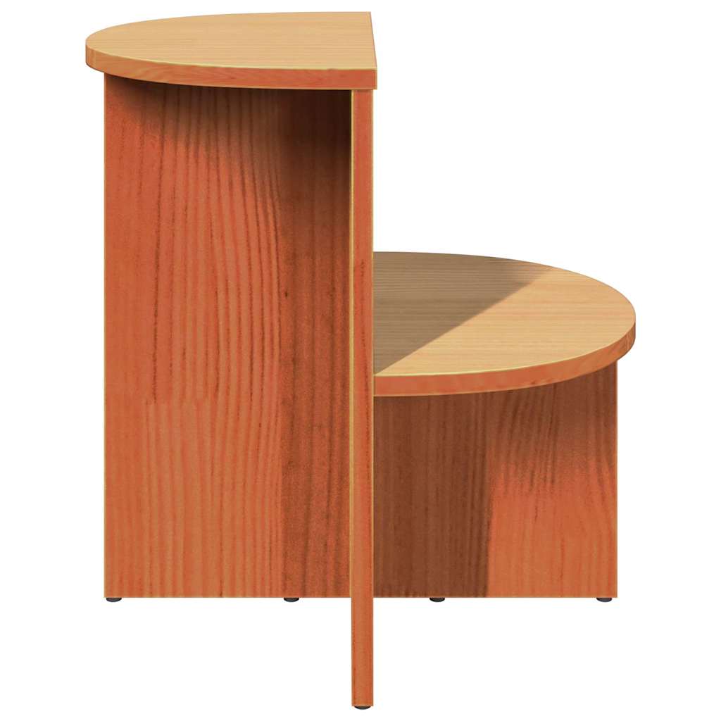 Sidetabell Voksbrun 50 x 40 x 50 cm Heltre furu