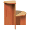 Sidetabell Voksbrun 50 x 40 x 50 cm Heltre furu