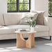 Kaffebord Naturlig 50 x 50 x 35 cm Heltre furu
