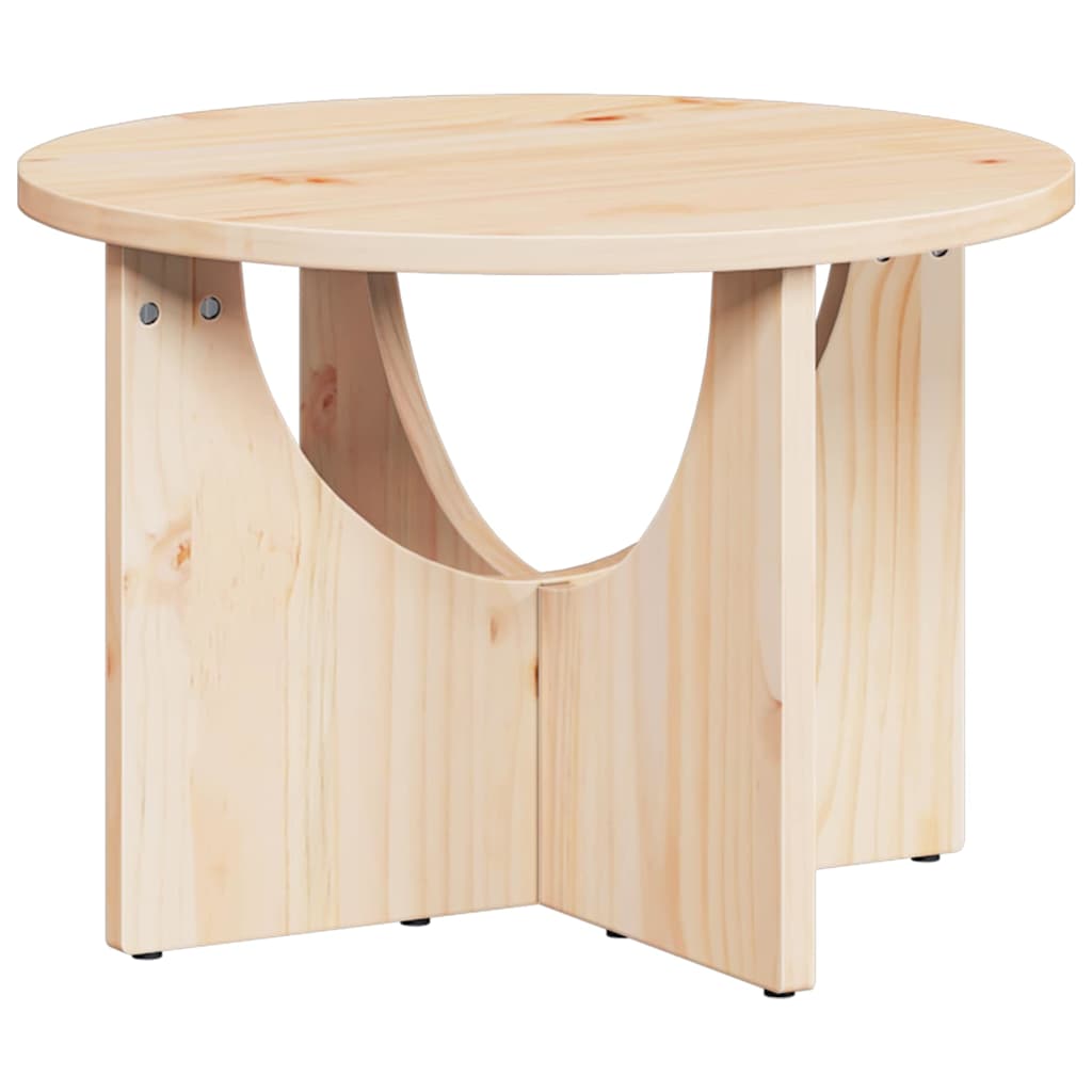 Kaffebord Naturlig 50 x 50 x 35 cm Heltre furu