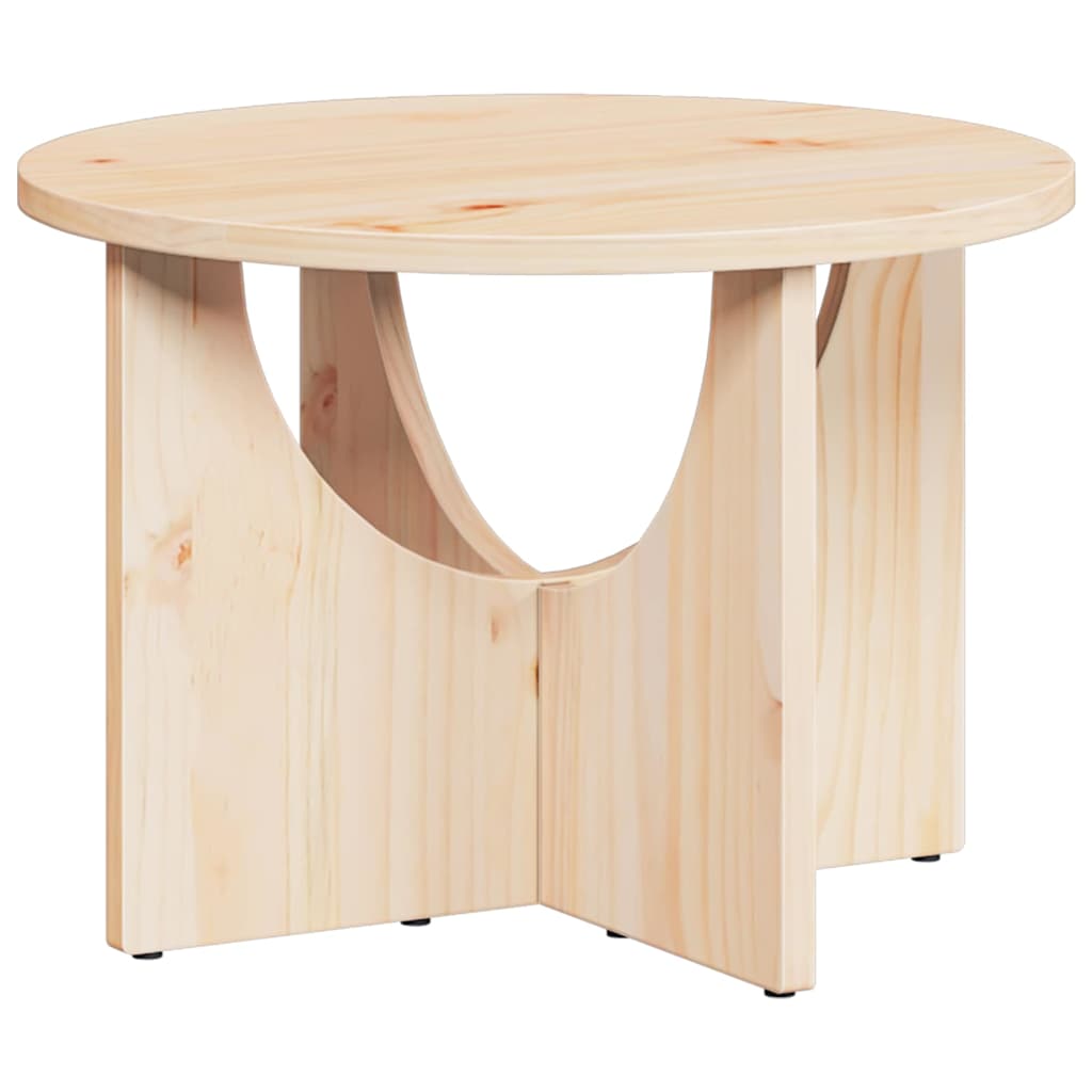 Kaffebord Naturlig 50 x 50 x 35 cm Heltre furu