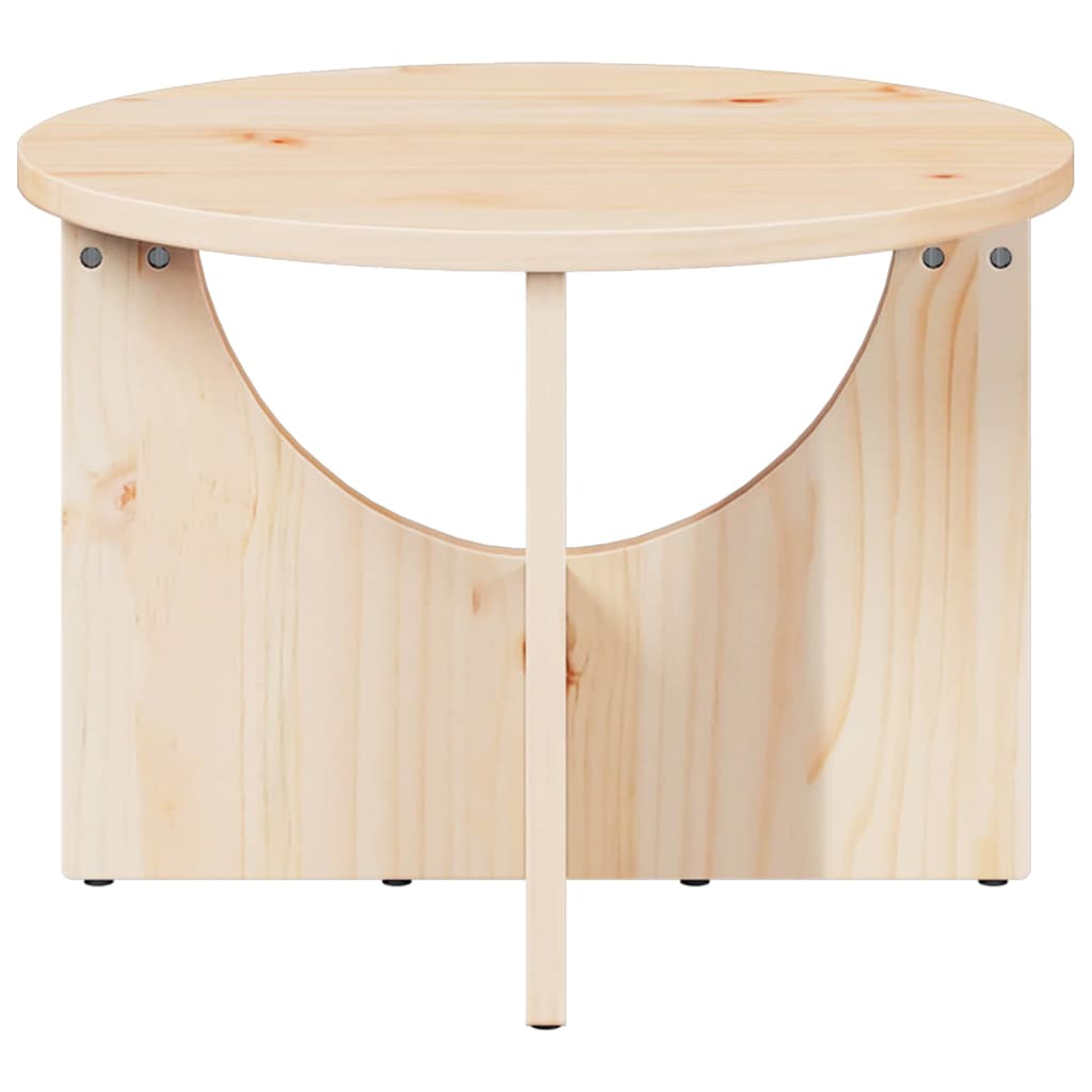 Kaffebord Naturlig 50 x 50 x 35 cm Heltre furu