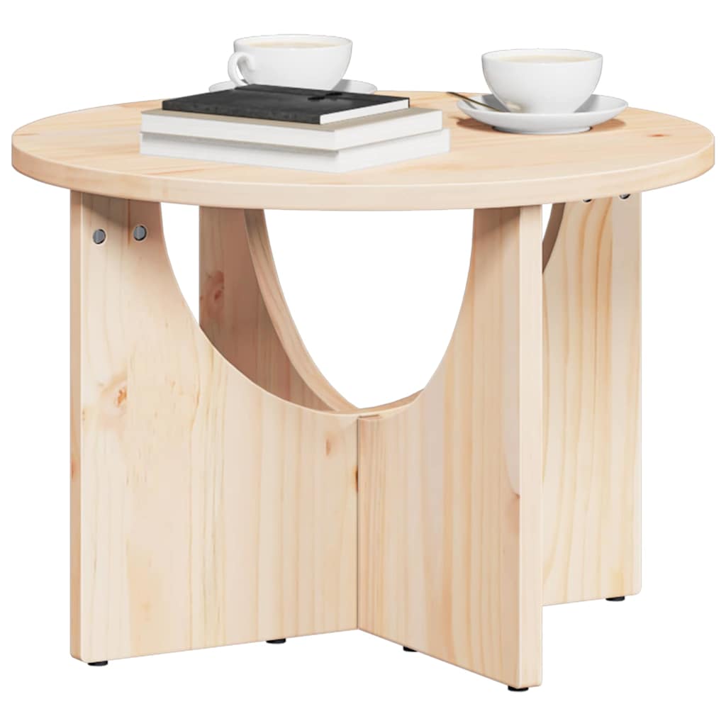 Kaffebord Naturlig 50 x 50 x 35 cm Heltre furu