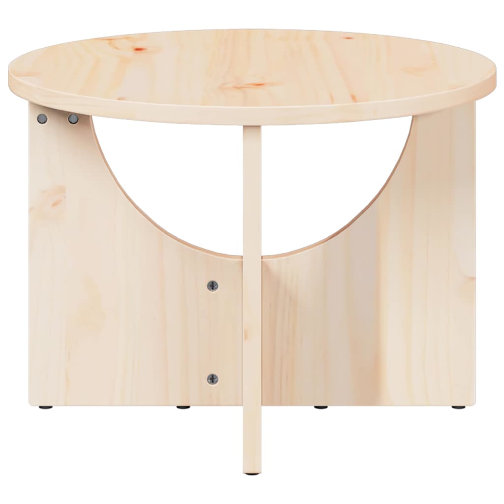 Kaffebord Naturlig 50 x 50 x 35 cm Heltre furu