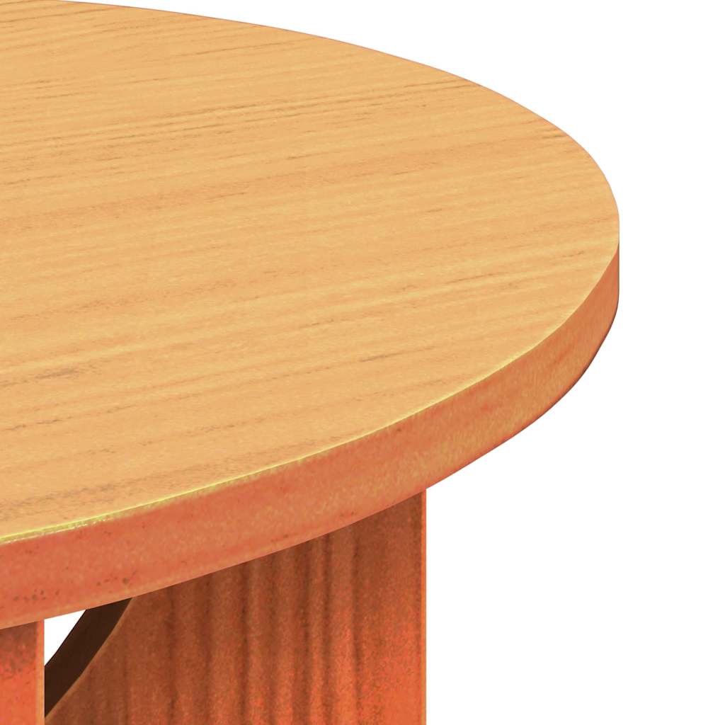 Kaffebord Vokset Brun 50 x 50 x 35 cm Heltre furu