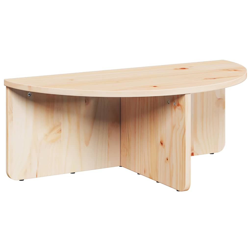 Kaffebord 2 pcs Naturlig Heltre furu