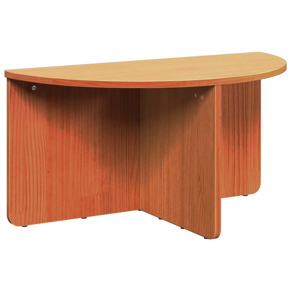 Kaffebord 2 pcs Vokset Brun Heltre furu