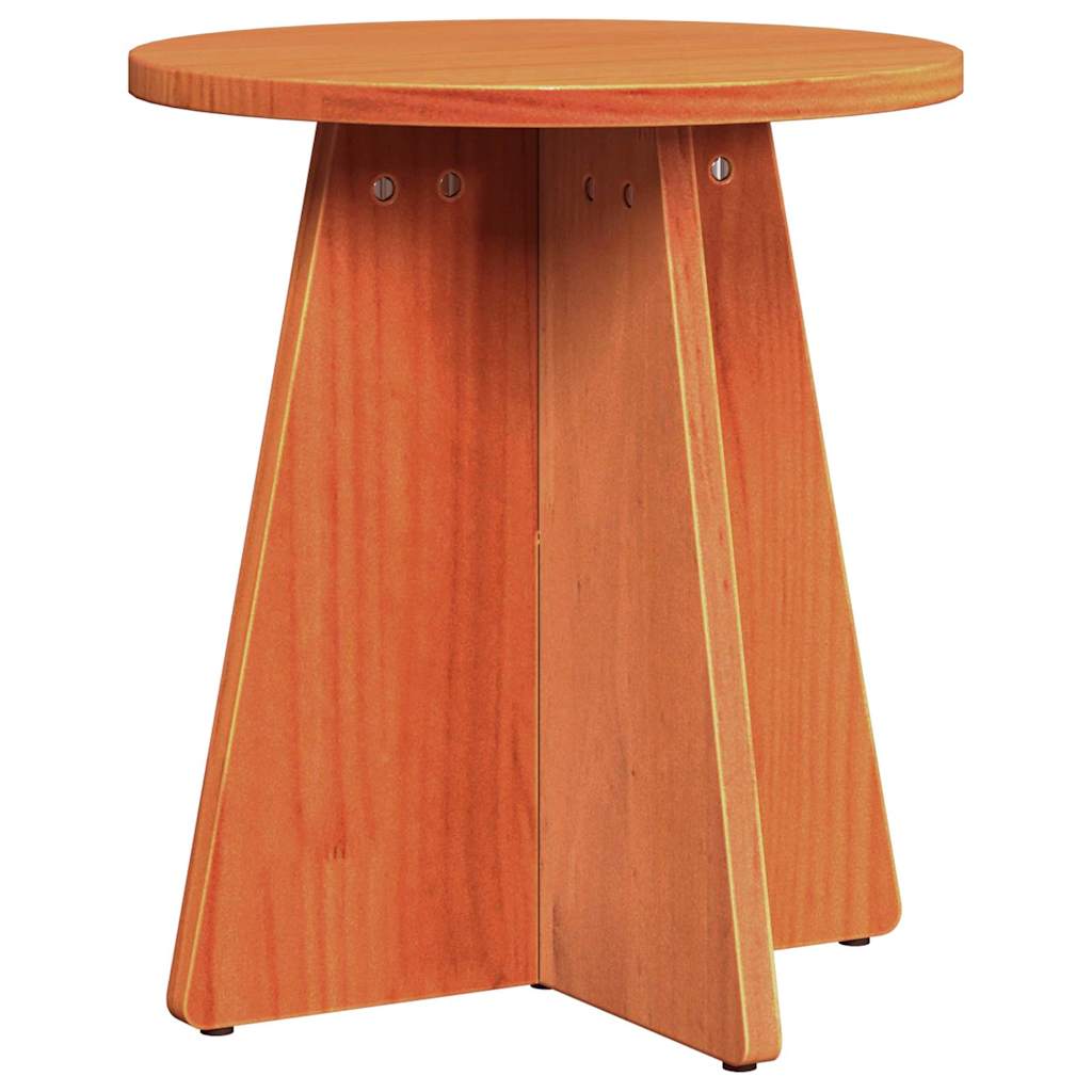 Kaffebord 3 pcs Vokset Brun