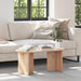 Kaffebord Naturlig 80 x 39,5 x 35 cm Massivt furutre