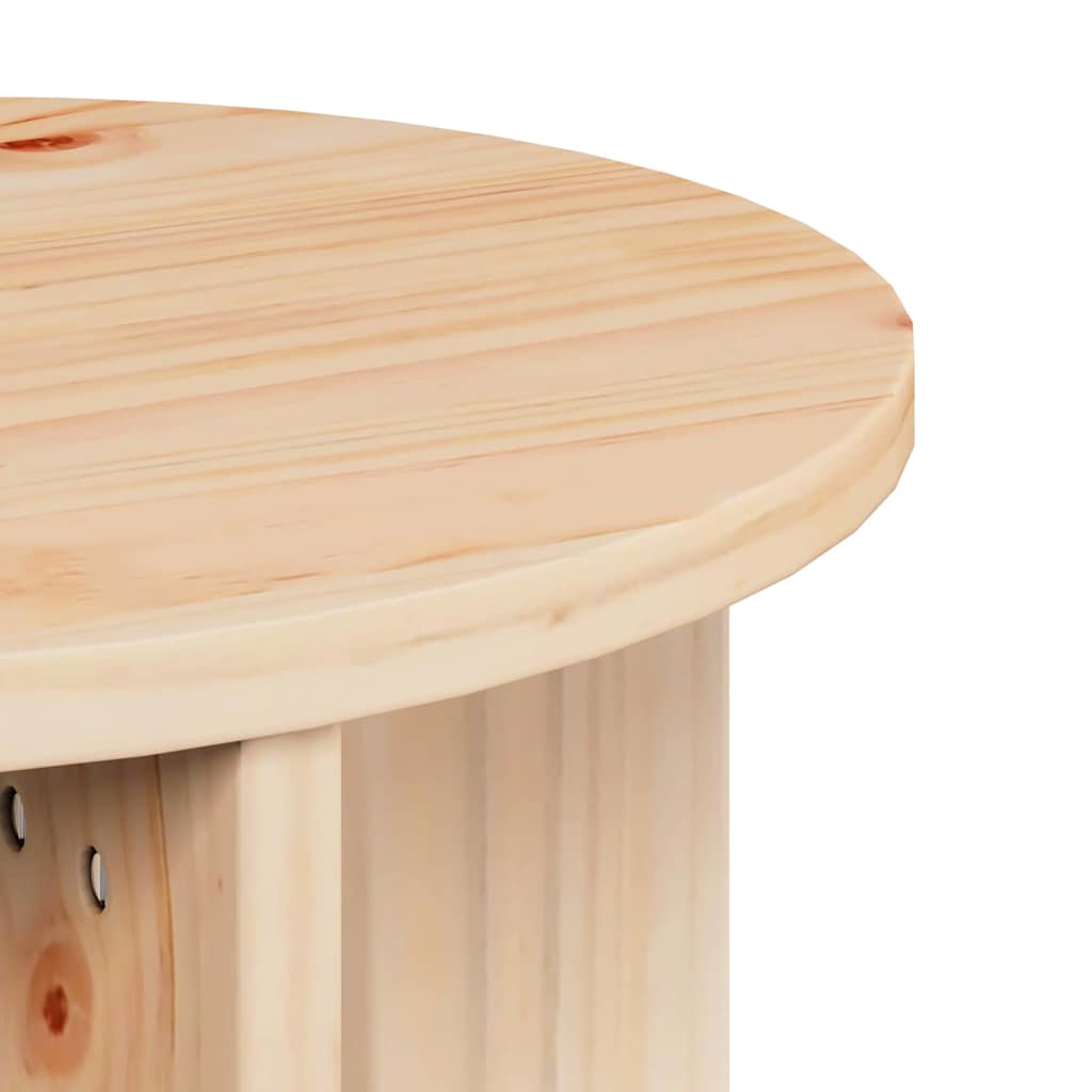 Kaffebord 2 pcs Naturlig