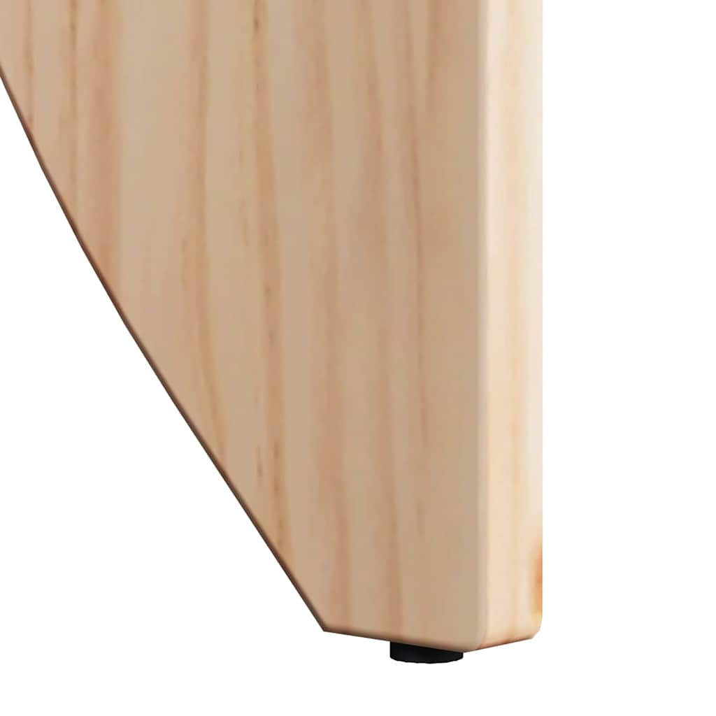 Kaffebord 2 pcs Naturlig
