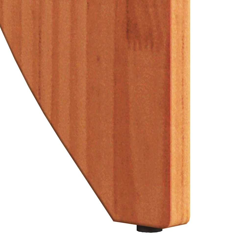Kaffebord 2 pcs Vokset Brun