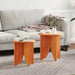 Kaffebord 2 pcs Vokset Brun