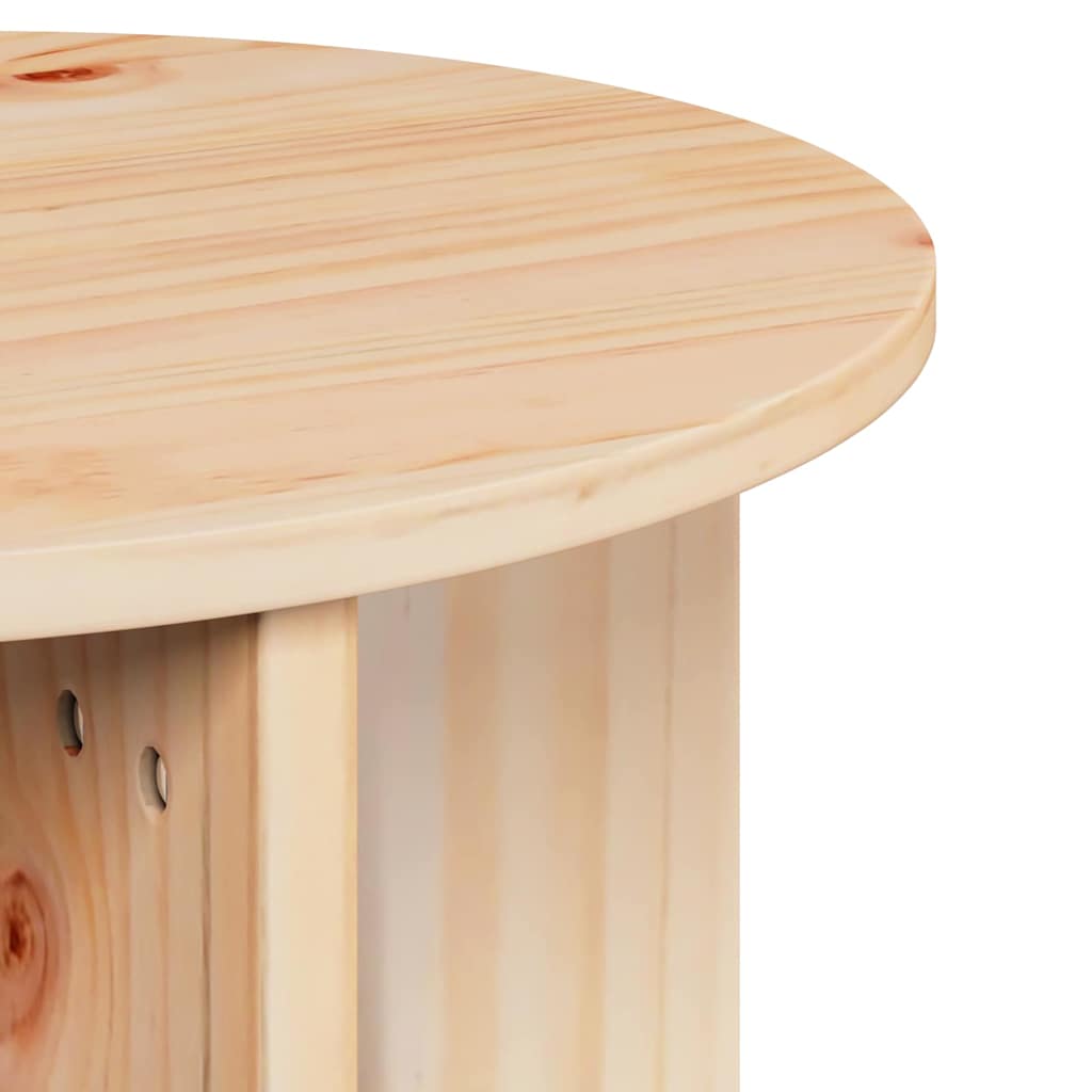 Kaffebord 2 pcs Naturlig