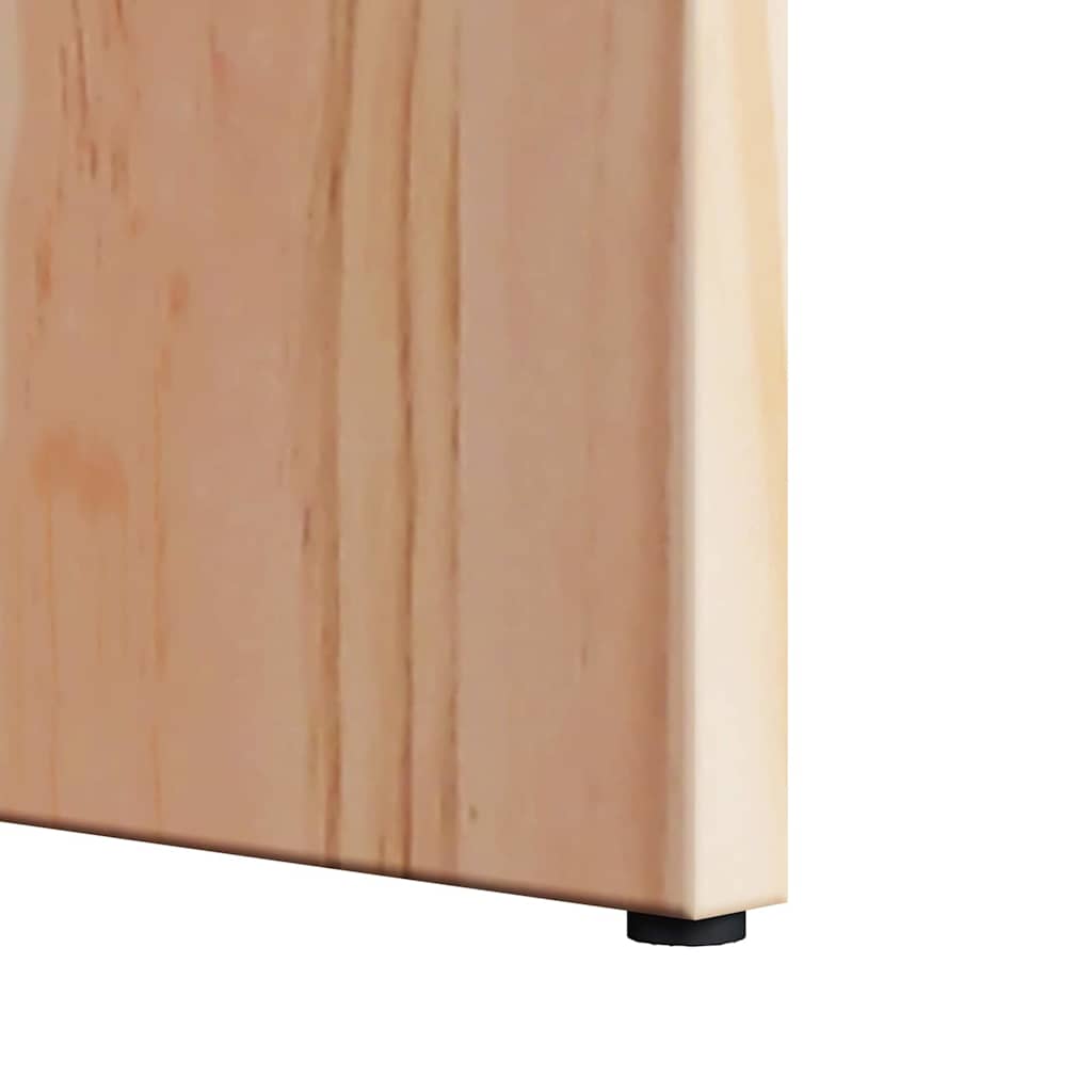 Kaffebord 2 pcs Naturlig Massivt furutre