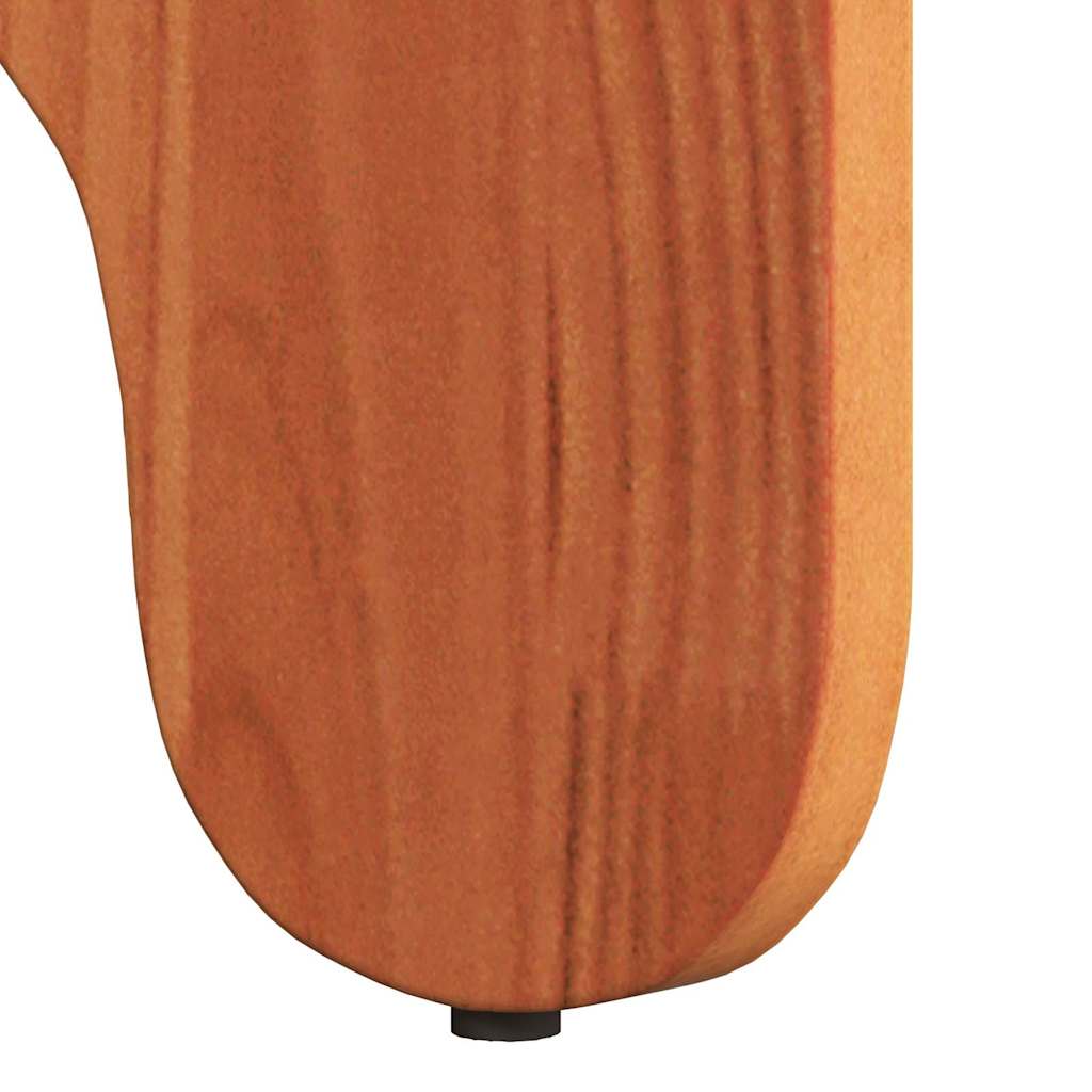Kaffebord 2 pcs Vokset Brun Massivt furutre
