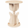 Sidetabell Naturlig 39.5 x 39.5 x 53.5 cm Heltre furu