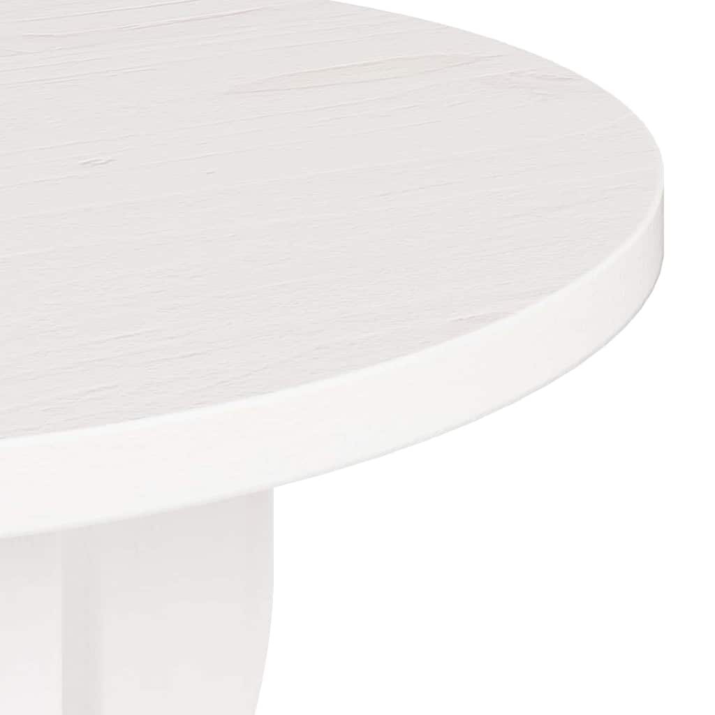 Sidetabell Hvit 39.5 x 39.5 x 53.5 cm Heltre furu
