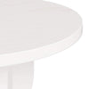 Sidetabell Hvit 39.5 x 39.5 x 53.5 cm Heltre furu