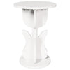 Sidetabell Hvit 39.5 x 39.5 x 53.5 cm Heltre furu