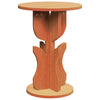 Sidetabell Voksbrun 39.5 x 39.5 x 53.5 cm Heltre furu