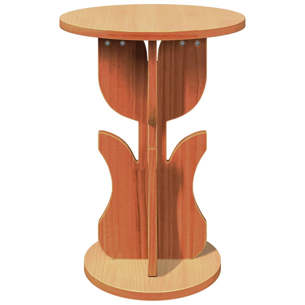 Kaffebord Vokset Brun 39,5 x 39,5 x 53,5 cm Heltre furu