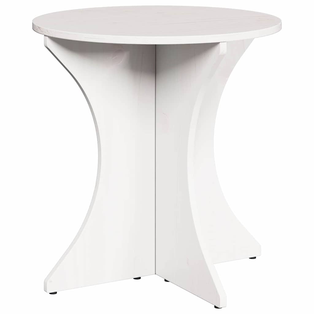 Kaffebord 2 pcs Hvit Heltre furu