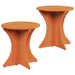 Kaffebord 2 pcs Vokset Brun Heltre furu