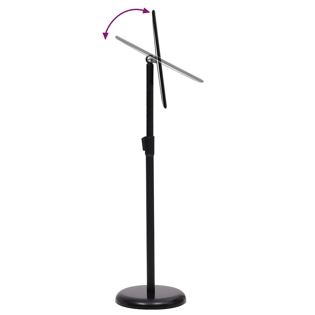 Plakatstativer 2 pcs Svart 45 x 32,7 x 108 cm Aluminium