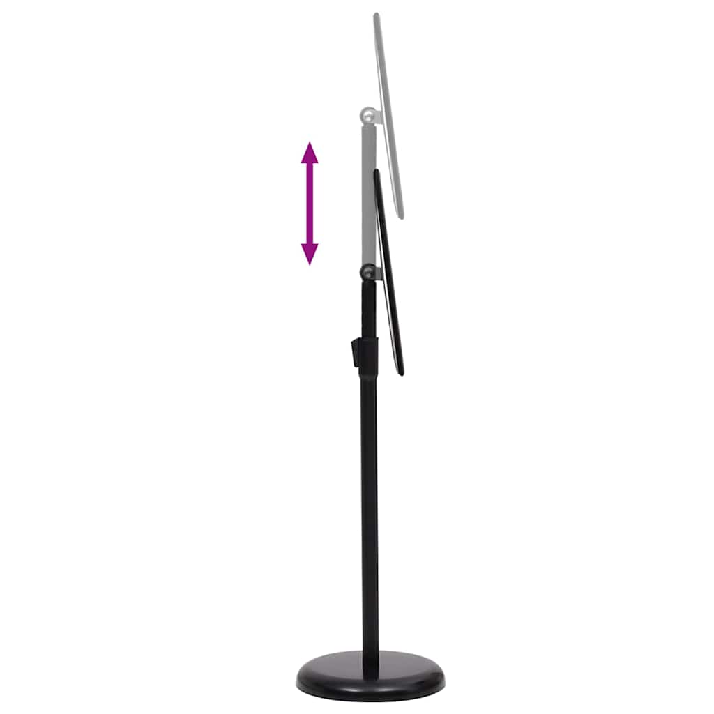 Plakatstativer 2 pcs Svart 45 x 32,7 x 108 cm Aluminium