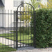 Gjerdepåle ASSEN 200 x 88 x 14 cm Stål Grå Låsbar