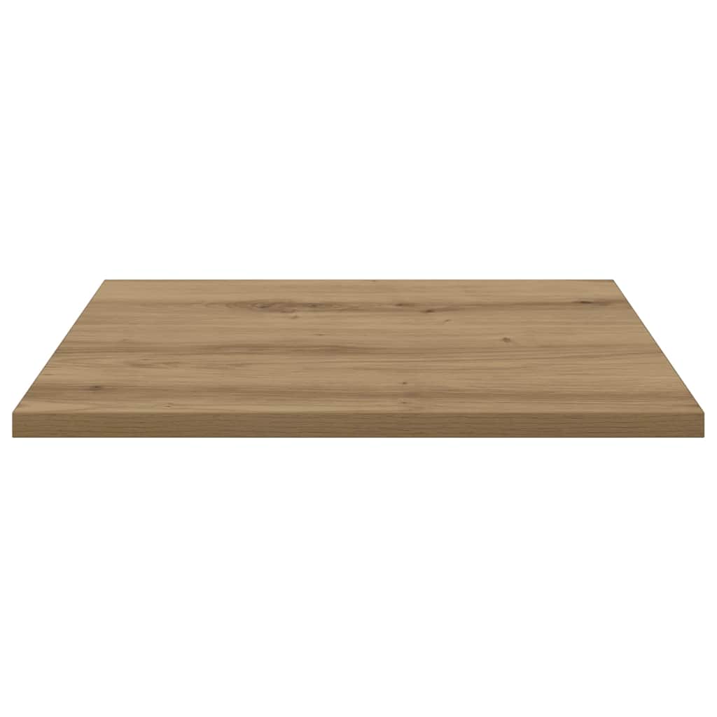 Bokhyllebrett 4 pcs Brun 40 x 40 x 1,5 cm Konstruert tre