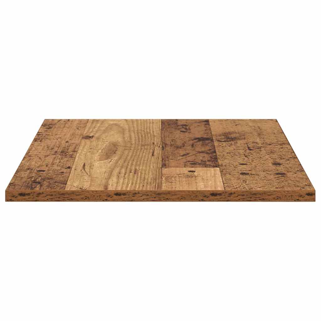 Bokhyllebrett 4 pcs Brun 60 x 40 x 1,5 cm Konstruert tre