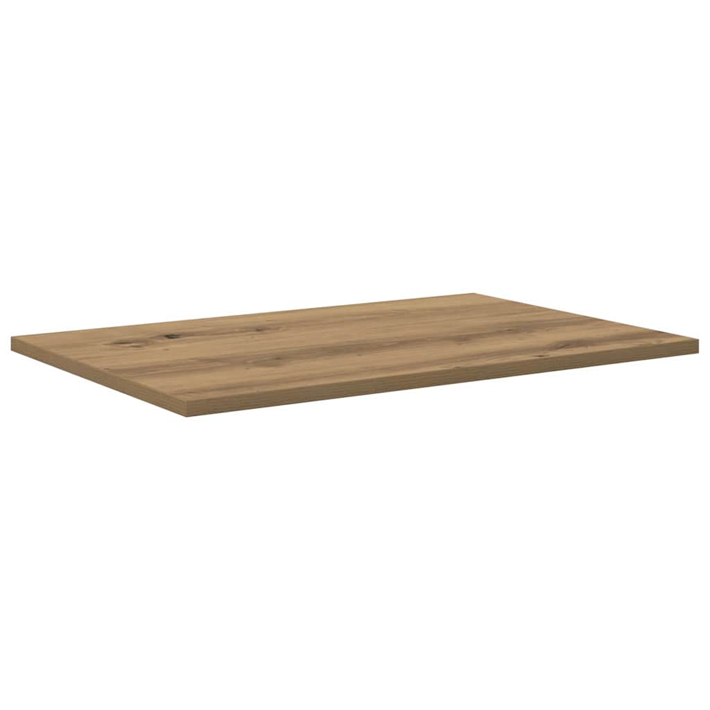 Bokhyllebrett 3 nivåer 4 pcs 60 x 40 x 1,5 cm Konstruert tre