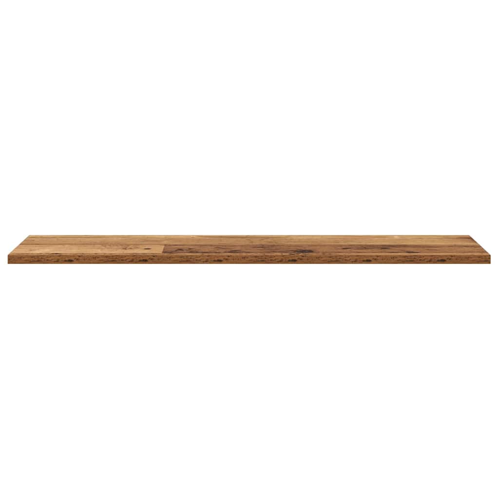 Bokhyllebrett 4 pcs Brun 80 x 20 x 1,5 cm Konstruert tre
