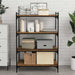 Bokhyllebrett 4 pcs Brun 80 x 40 x 1,5 cm Konstruert tre