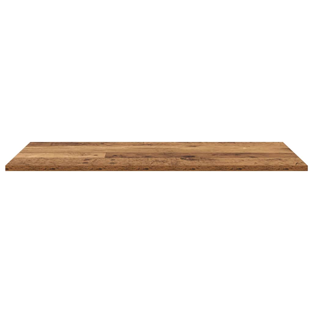 Bokhyllebrett 4 pcs Brun 80 x 40 x 1,5 cm Konstruert tre