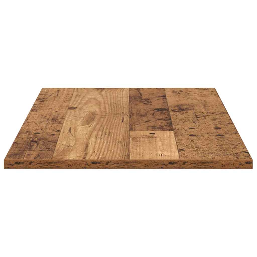 Bokhyllebrett 4 pcs Brun 80 x 40 x 1,5 cm Konstruert tre