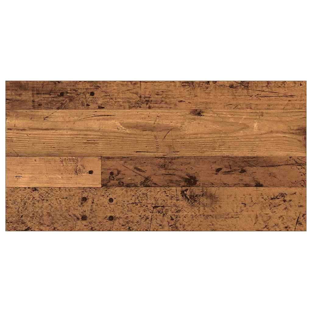 Bokhyllebrett 4 pcs Brun 80 x 40 x 1,5 cm Konstruert tre