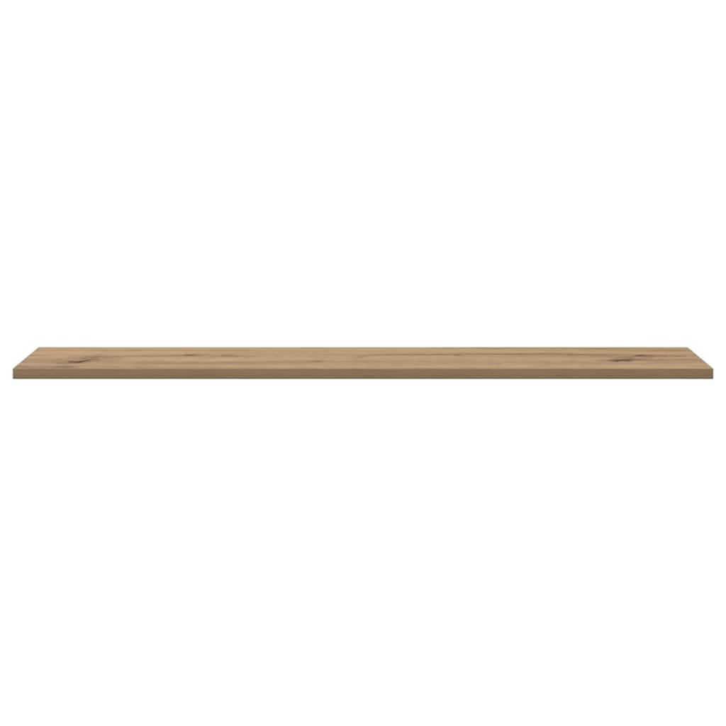Bokhyllebrett 3 nivåer 4 pcs 100 x 20 x 1,5 cm Konstruert tre