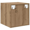 Veggskap 2 pcs artisan eik 37 x 37 x 37 cm Konstruert tre