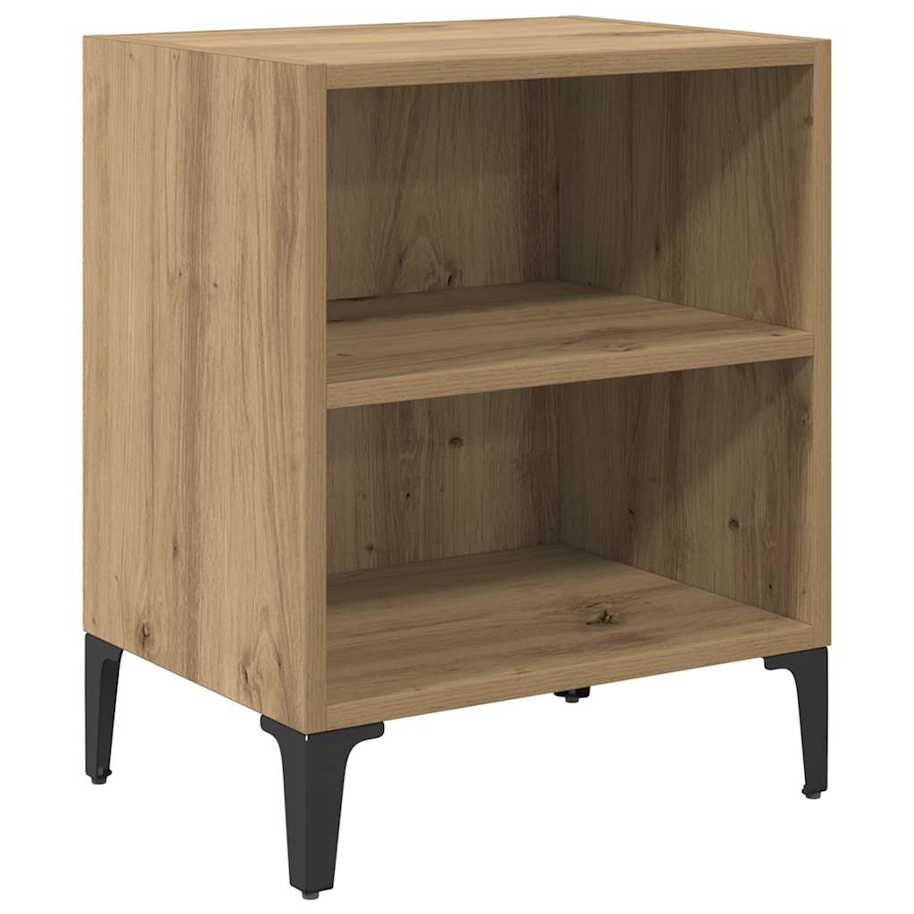 Nattbordskap 2 stk. Artisan Eik 40 x 30 x 50 cm Konstruert tre