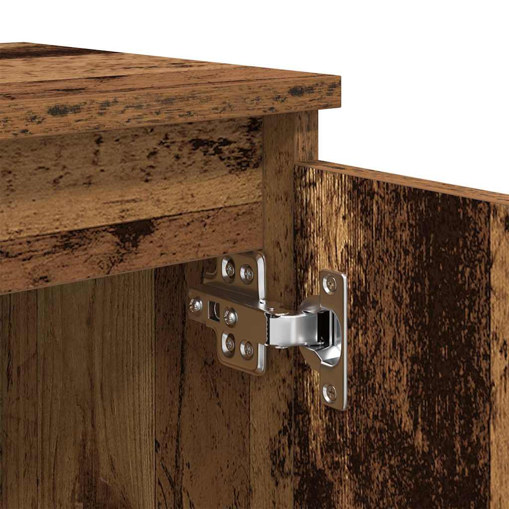 Nattbordskap Gammelt tre 40 x 30 x 50 cm Konstruert tre