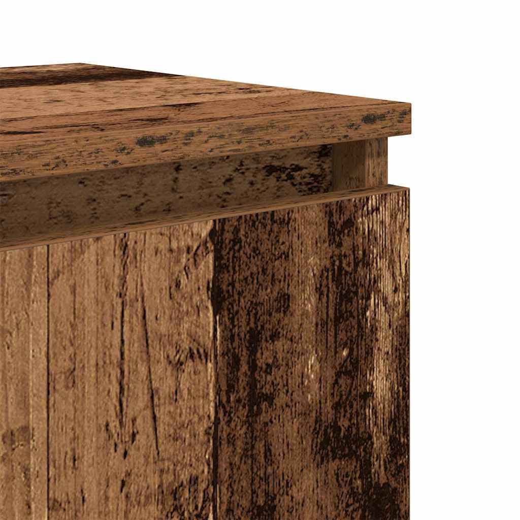 Nattbordskap Gammelt tre 40 x 30 x 50 cm Konstruert tre