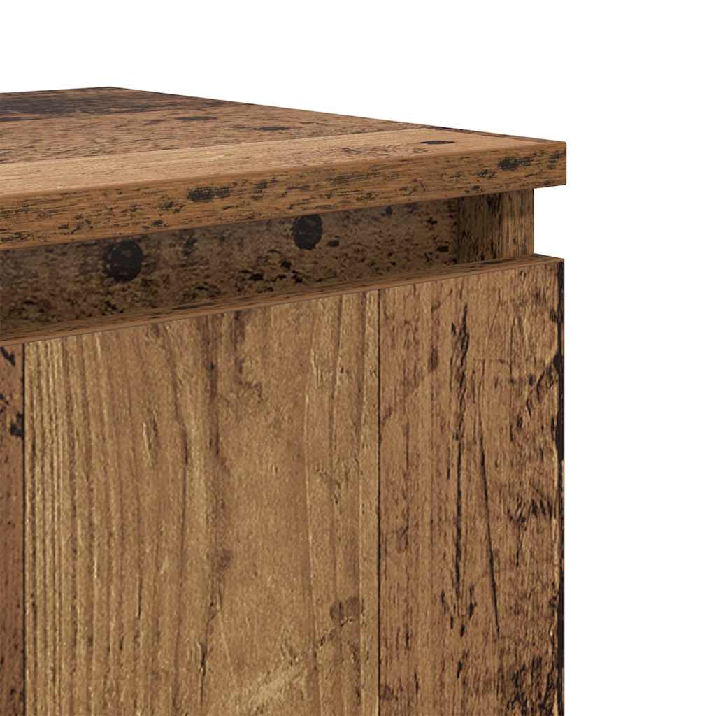 Nattbordskap Gammelt tre 40 x 30 x 50 cm Konstruert tre