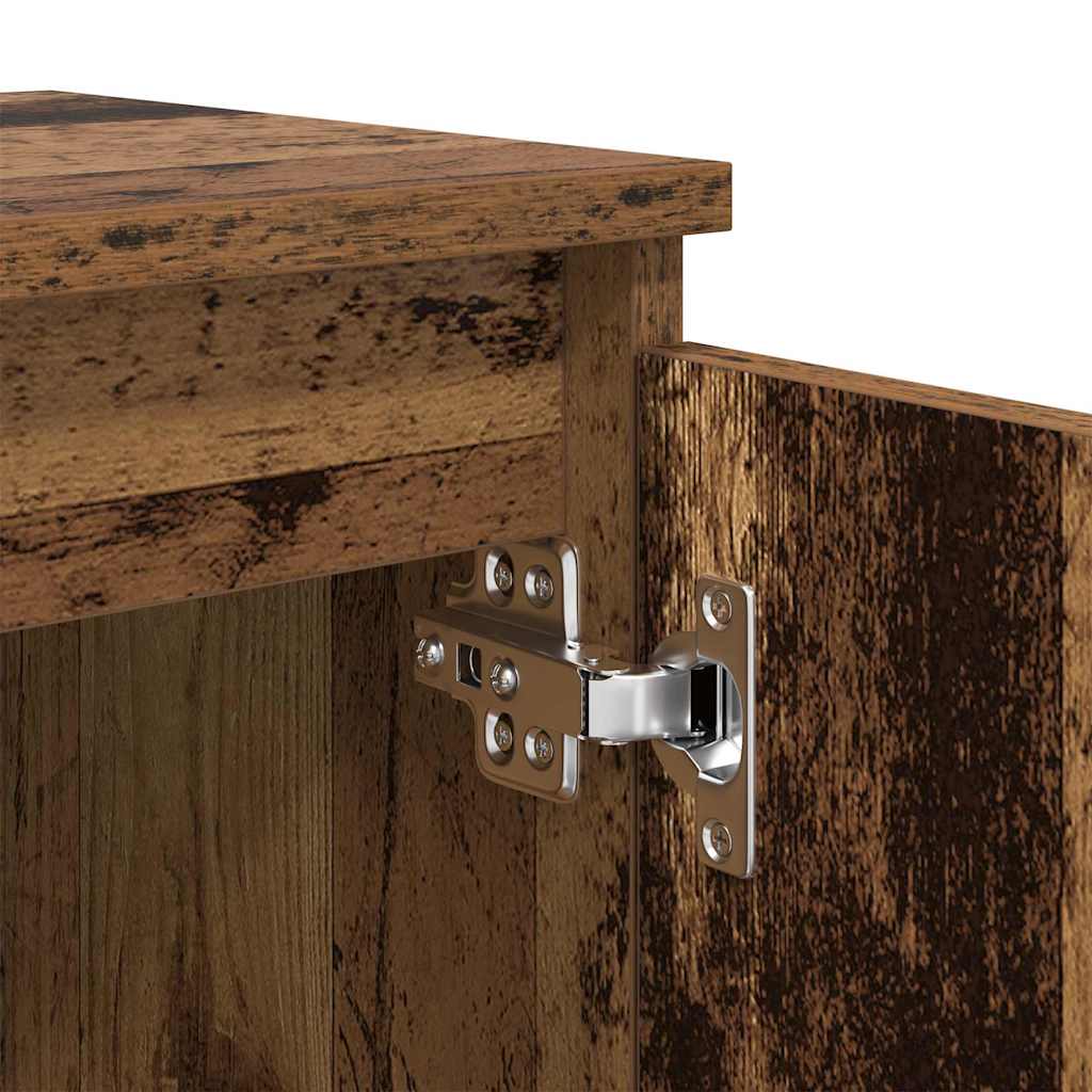 Nattbordskap Gammelt tre 40 x 30 x 50 cm Konstruert tre