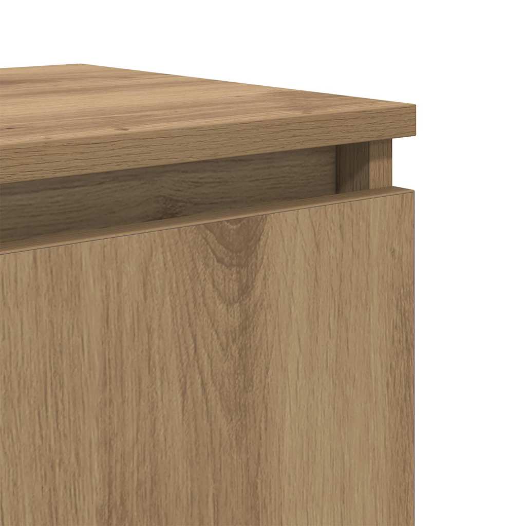 Nattbordskap Artisan Eik 40 x 30 x 50 cm Konstruert tre