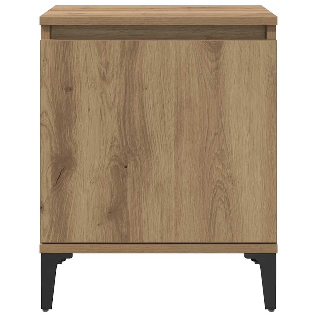 Nattbordskap Artisan Eik 40 x 30 x 50 cm Konstruert tre